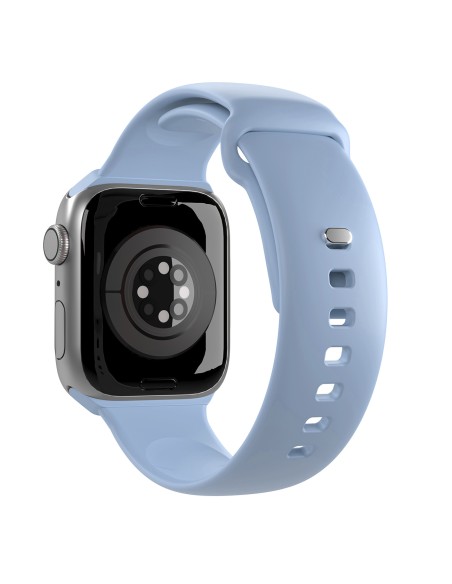 
Silikoninis dirželis Apple Watch 42 44 45 49 mm Icon šviesiai mėlynas - 2 vnt.
