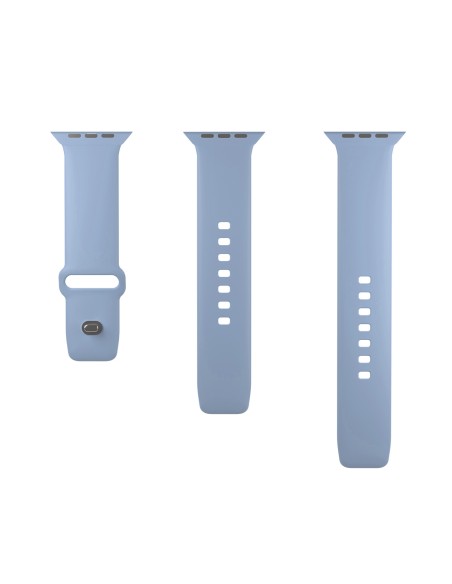 
Silikoninis dirželis Apple Watch 42 44 45 49 mm Icon šviesiai mėlynas - 2 vnt.

