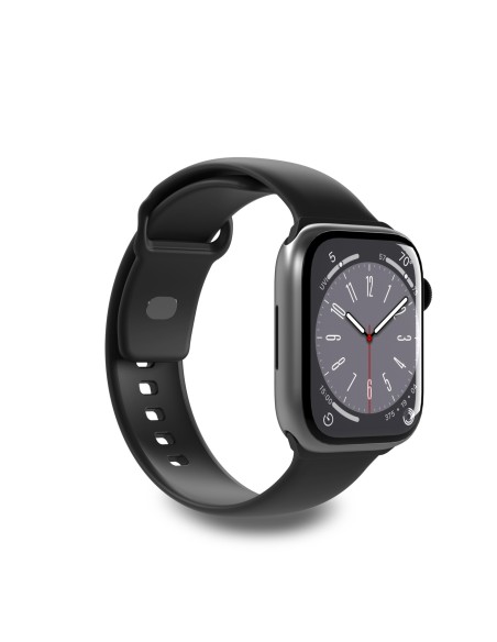 
Silikoninis dirželis Apple Watch 42 44 45 49 mm Icon juodas - 2 vnt.
