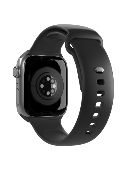 
Silikoninis dirželis Apple Watch 42 44 45 49 mm Icon juodas - 2 vnt.
