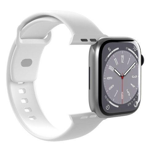 
Silikoninis dirželis Apple Watch 38 40 41 mm Icon white - 2 vnt.
