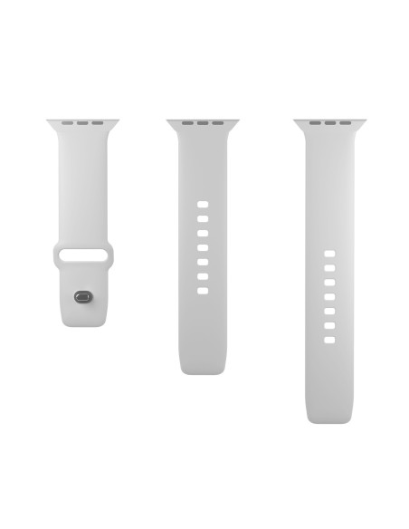 
Silikoninis dirželis Apple Watch 38 40 41 mm Icon white - 2 vnt.
