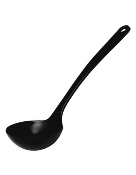 Juodasis melamino kaušas sriuboms ir padažams 0,14 l - Hendi 563755