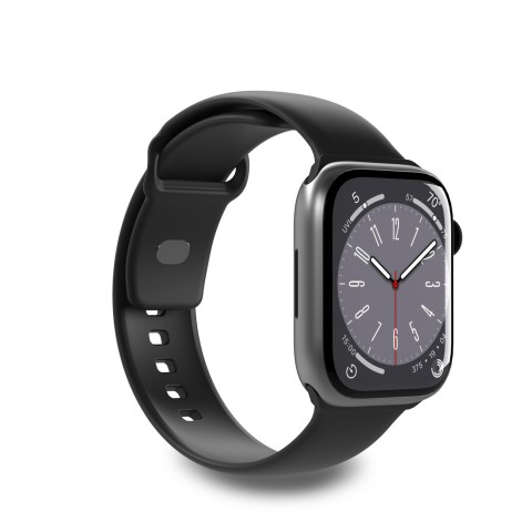 
Silikoninis dirželis Apple Watch 38 40 41 mm Icon juodas - 2 vnt.
