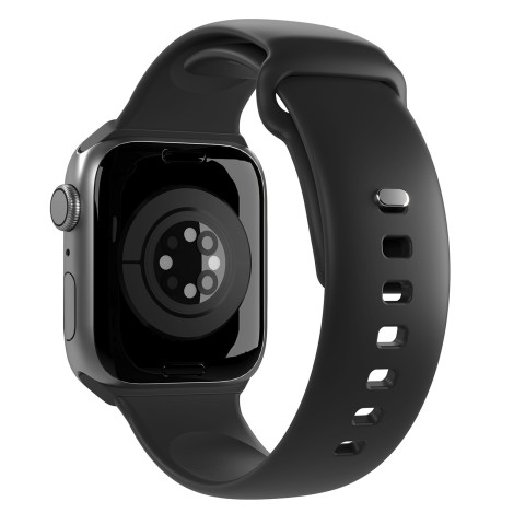 
Silikoninis dirželis Apple Watch 38 40 41 mm Icon juodas - 2 vnt.
