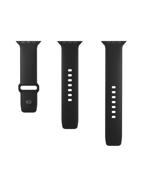
Silikoninis dirželis Apple Watch 38 40 41 mm Icon juodas - 2 vnt.
