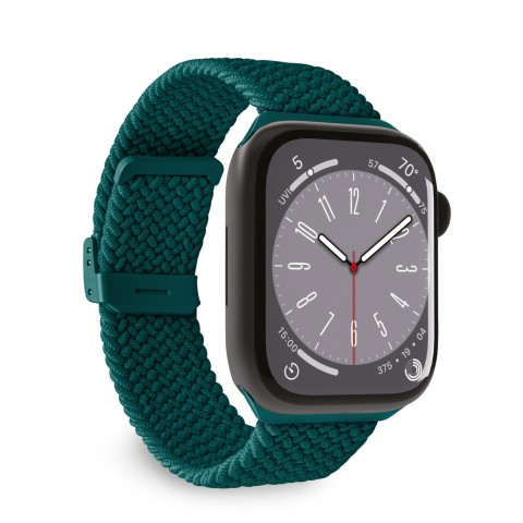 
„Apple Watch“ nailono dirželis (42, 44, 45, 49 mm) – tamsiai žalias
