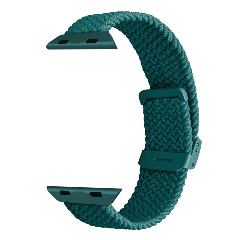 
„Apple Watch“ nailono dirželis (42, 44, 45, 49 mm) – tamsiai žalias
