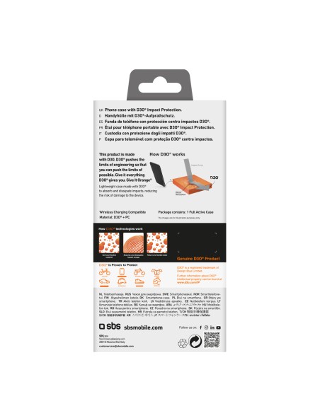 
„iPhone 16 Plus Full Active D3O“ dėklas – juodas
