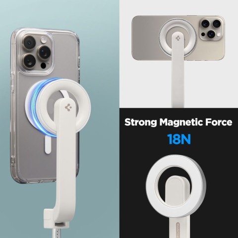 
Asmenukių lazda su „MagSafe Bluetooth“ trikoju – smėlio spalvos
