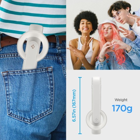 
Asmenukių lazda su „MagSafe Bluetooth“ trikoju – smėlio spalvos
