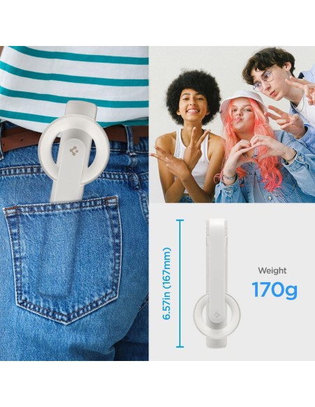 
Asmenukių lazda su „MagSafe Bluetooth“ trikoju – smėlio spalvos
