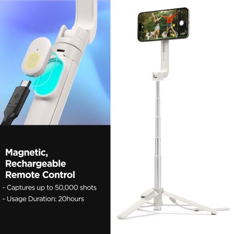 
Asmenukių lazda su „MagSafe Bluetooth“ trikoju – smėlio spalvos
