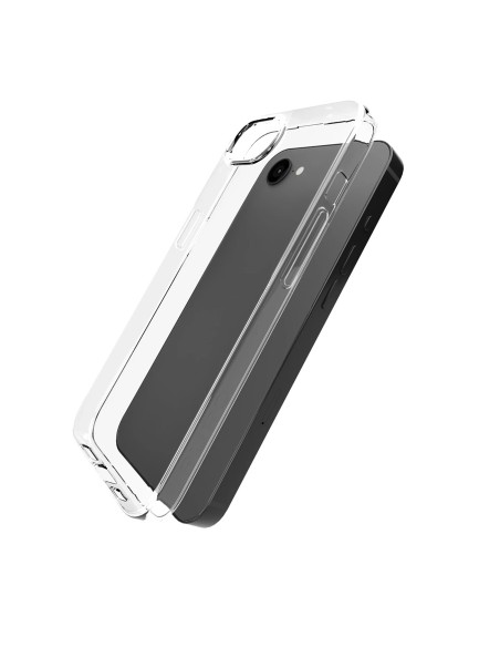 
Silikoninis dėklas, skirtas „iPhone 16“ – skaidrus
