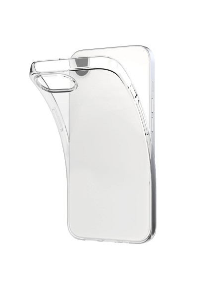 
Silikoninis dėklas, skirtas „iPhone 16“ – skaidrus
