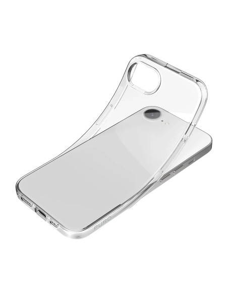 
Silikoninis dėklas, skirtas „iPhone 16“ – skaidrus
