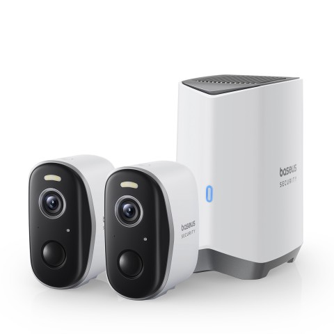 
Lauko stebėjimo rinkinys su 2 kameromis, 2K, 16 GB, WiFi – baltas
