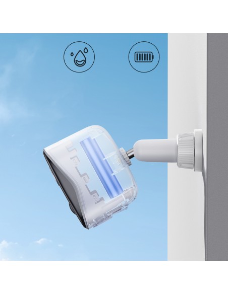 
Lauko stebėjimo rinkinys su 2 kameromis, 2K, 16 GB, WiFi – baltas
