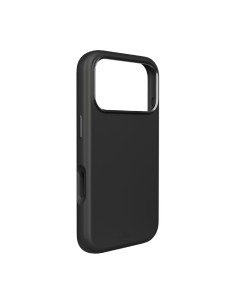
Silikoninis dėklas, skirtas „iPhone 17 Pro“, su kameros apsauga ir aliumininiais „MagSafe“ mygtukais – juodas
