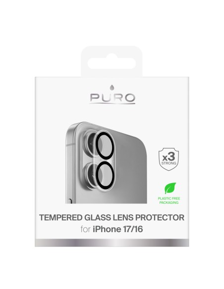 
Grūdinto stiklo kameros lęšiai, skirti „iPhone 17“ / „iPhone 16“ standartinei kamerai
