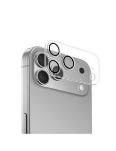 
Grūdintas stiklas „iPhone 17 Pro Camera Standard“ salos formos kameros lęšiams
