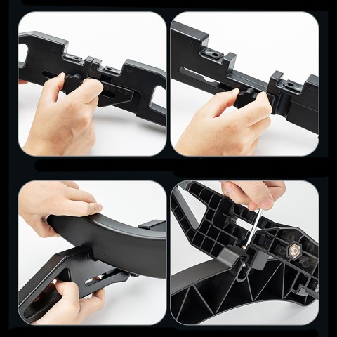 
Stabilus dviračio remonto stovas 3-8 cm dviračio ratui - juodas
