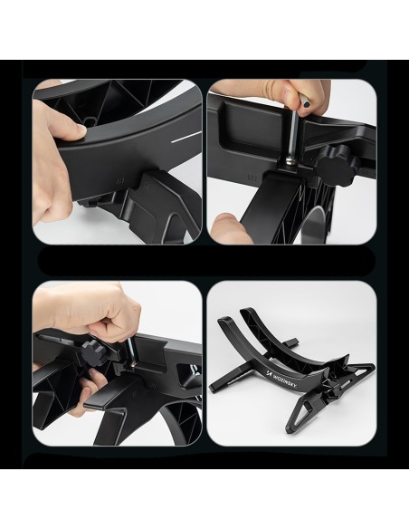 
Stabilus dviračio remonto stovas 3-8 cm dviračio ratui - juodas
