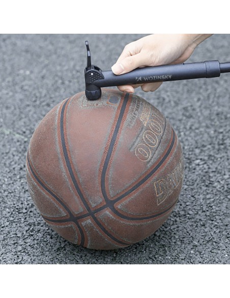 
Kompaktiškas rankinis dviračio siurblys 80 PSI 5,5 bar - juodas
