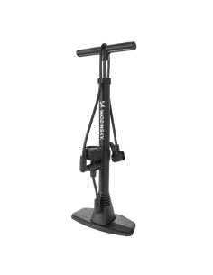 
Dviračio grindų pompa su manometru 160 PSI 11 barų - juoda
