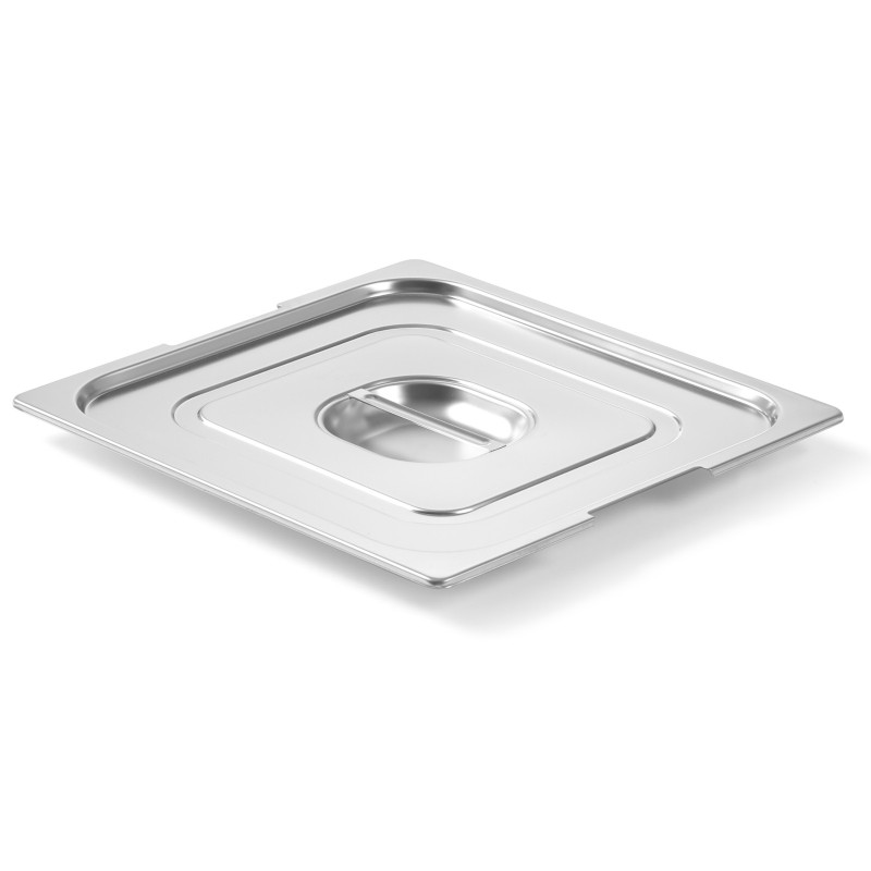 Dangtis GN konteineriui Profi Line su išpjova GN1/4 rankenoms 265x162mm nerūdijantis plienas - Hendi 804247 Dangtis GN konteineriui Profi Line su išpjova GN1/4 rankenoms 265x162mm nerūdijantis plienas - Hendi 804247