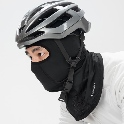 
Balaklava veidui, motociklui ar dviračiui - juoda
