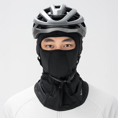 
Balaklava veidui, motociklui ar dviračiui - juoda
