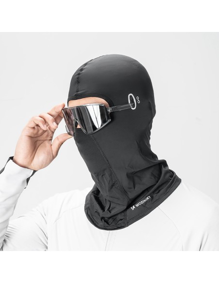 
Balaklava motociklui ar dviračiui su skylutėmis akiniams - juoda
