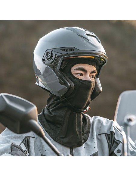 
Šalmas veidui, motociklui, dviračiui, žiemai, izoliuotas - juodas
