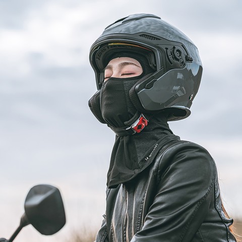
Šalmas veidui, motociklui, dviračiui, žiemai, izoliuotas - juodas
