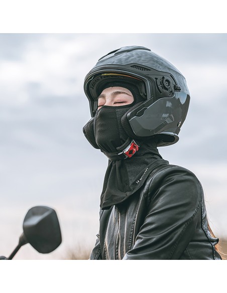 
Šalmas veidui, motociklui, dviračiui, žiemai, izoliuotas - juodas
