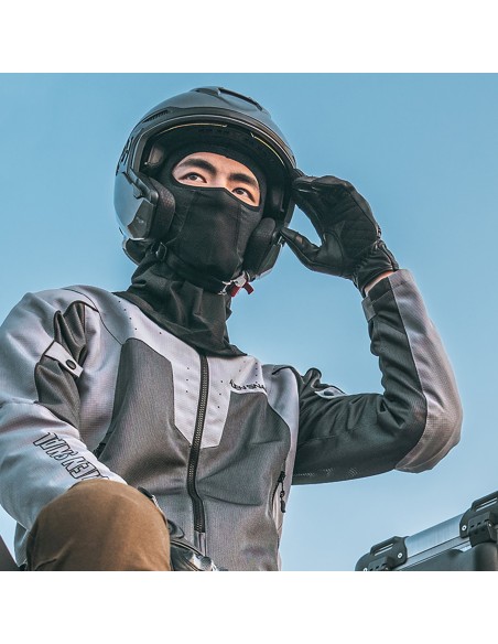 
Šalmas veidui, motociklui, dviračiui, žiemai, izoliuotas - juodas
