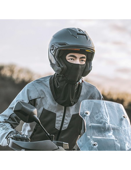 
Šalmas veidui, motociklui, dviračiui, žiemai, izoliuotas - juodas
