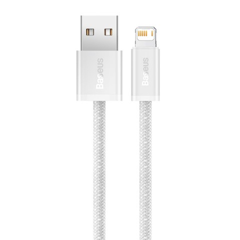 
USB-A laidas – iPhone Lightning Dynamic serijos 2.4A 1m – baltas

