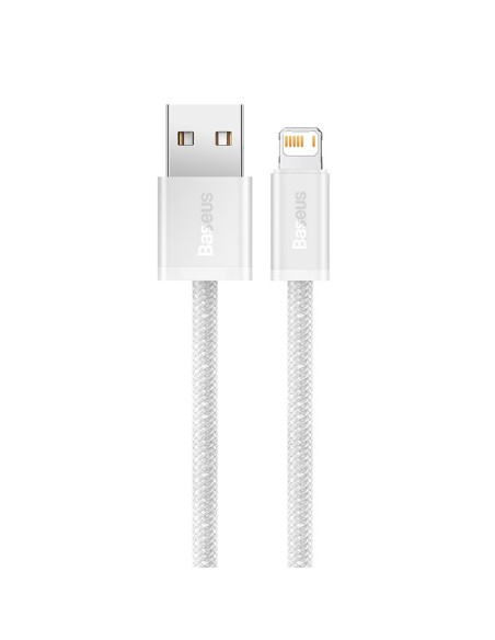 
USB-A laidas – iPhone Lightning Dynamic serijos 2.4A 1m – baltas
