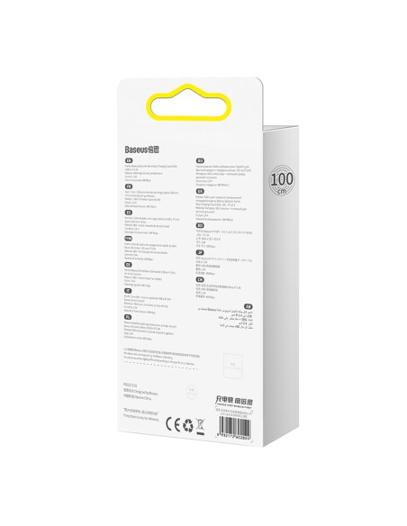 
USB-A laidas – iPhone Lightning Dynamic serijos 2.4A 1m – baltas
