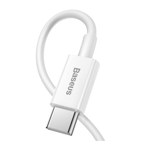 
USB-C laidas – „iPhone Lightning Superior“ serijos 20 W PD 25 cm – baltas
