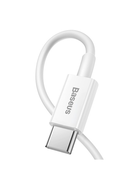 
USB-C laidas – „iPhone Lightning Superior“ serijos 20 W PD 25 cm – baltas
