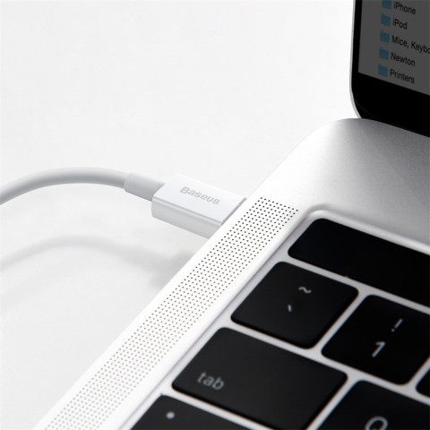 
USB-C laidas – „iPhone Lightning Superior“ serijos 20 W PD 25 cm – baltas
