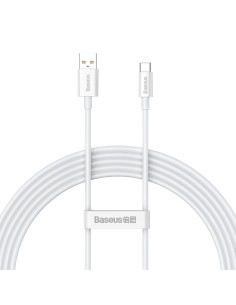 
USB-A - USB-C Superior serijos 100W 1m kabelis - baltas
