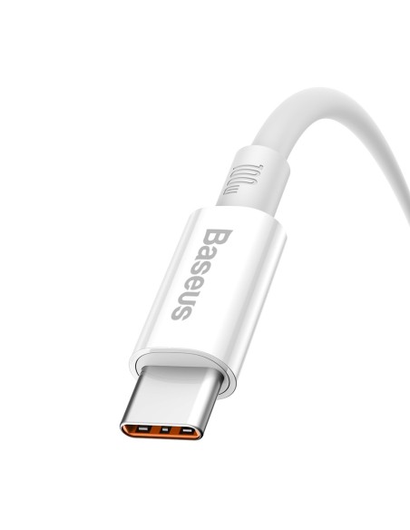 
USB-A - USB-C Superior serijos 100W 1m kabelis - baltas
