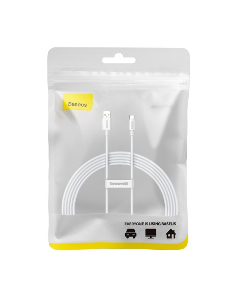 
USB-A - USB-C Superior serijos 100W 1m kabelis - baltas
