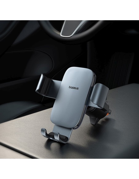 
„Gravity“ automobilio telefono laikiklis oro išleidimo angai – pilkas
