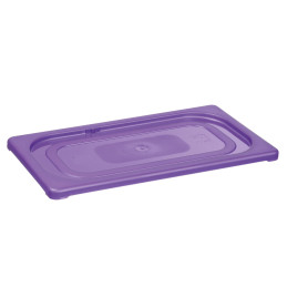 Dangtis HACCP konteineriams alergiškiems žmonėms GN 1/6 - violetinė - HENDI 881743
