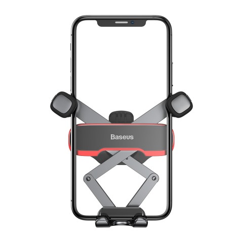 
„Gravity“ automobilio telefono laikiklis oro išleidimo angai – juodas
